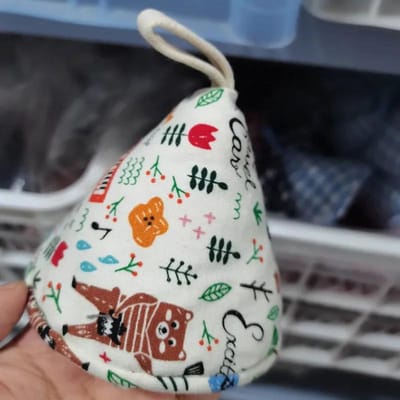 Potdeksel Deksel Anti-verbranding Handvat Warmte-isolatie Handschoenen Keuken Ovenschaal black