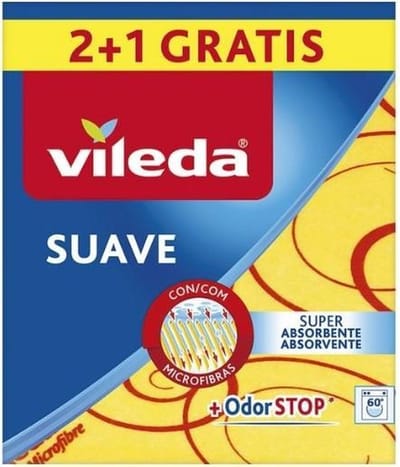 Doek Vileda Geel Microvezel
