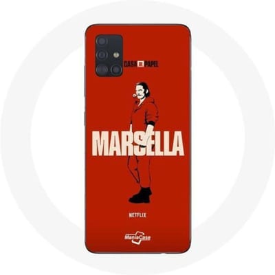 Coque - La casa de papel - Samsung Galaxy A51 - Souple - Rouge - Protection