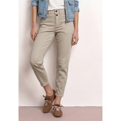 Barrel Leg jeans in Colored Denim Look