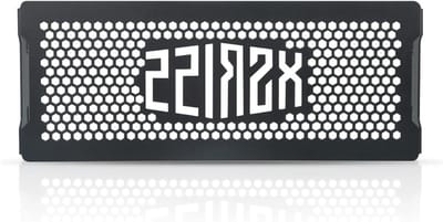 Radiatorbeschermer Motor - Grille Cover - Motor Beschermen - Roestvrij Staal - One Size - Zwart