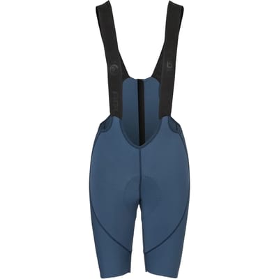 AGU Enduro Plus - Bibshort - Fietsbroek met zeem - Dames - Blauw - Compressie - Siliconen gripper - Ademende bretels - S