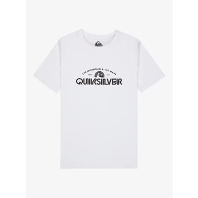 Quiksilver Ev Corpo Classic T-shirt Met Korte Mouwen Wit 14 Years Jongen