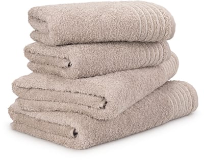MÖVE Handdoekenset - set van 4 - 100% katoen - zacht, absorberend & huidvriendelijk - badkamer set - gemaakt in Duitsland - New Classic 2x 50x100cm + 2x 67x140cm
