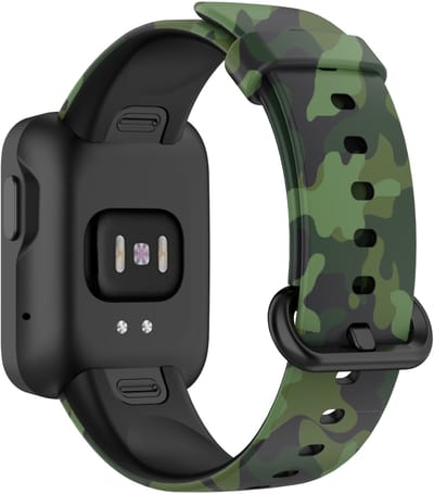By Qubix - Siliconen band met print - Camouflage - Geschikt voor Xiaomi Mi Watch Lite / Redmi Watch