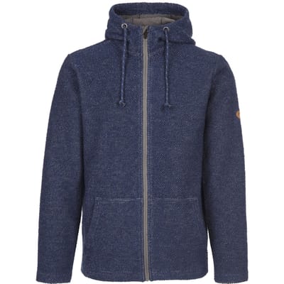 Trespass Heren Hoodie Scawton met rits (Marine Marl)