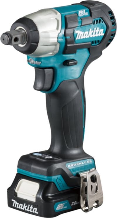 Makita TW161DSAE 12V Li-Ion accu slagmoersleutel set (2x 2,0Ah) in koffer - 165Nm - koolborstelloos