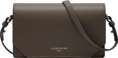 LIEBESKIND BERLIN Schoudertas Lora Calf Optic Crossbody Bag Light Truffel Bruine