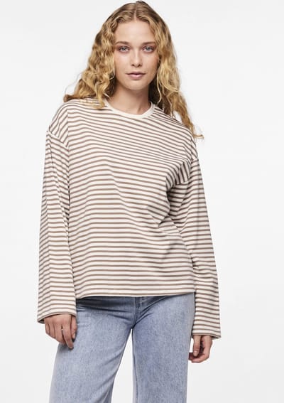 Pieces Top met lange mouwen PCSADIE