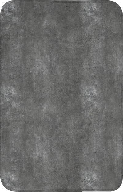 WC mat 50x80 cm - Antislip - Donkergrijs - Ruw - Beton - Toiletmat - Vloermat - Douchemat - Toilet tapijt - Toiletmatten