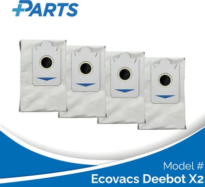Ecovacs Deebot X2 Stofzakken (4 Stuks, Plus.Parts® alternatief voor DDB030025)