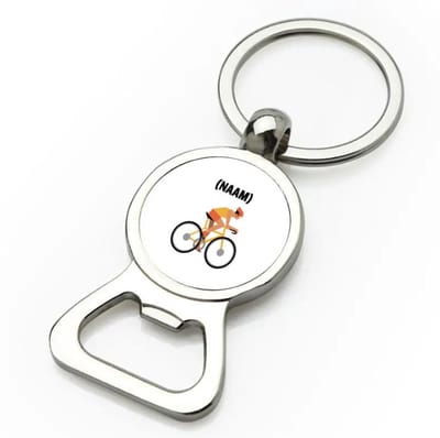 Akyol - wielren met eigen naam flesopener - Wielrennen - wielrenner - sport - 9 bij 3 cm
