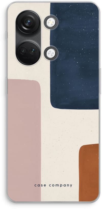 Case Company® - Hoesje geschikt voor OnePlus Nord 3 hoesje - Geo #5 - Soft Cover Telefoonhoesje - Bescherming aan alle Kanten en Schermrand