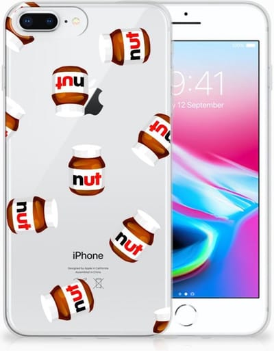 Apple iPhone 7 Plus | 8 Plus Siliconen Case Nut Jar