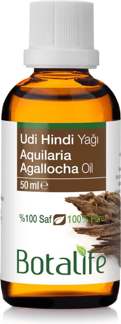 Botalife - Udi Hindi Olie - Koudgeperste Olie - 100% Puur & Natuurlijk - Aquilaria agallocha Oil - 50 ml