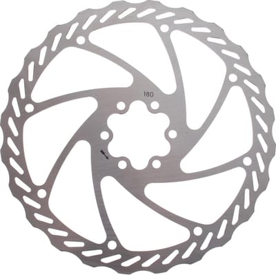 Tom Remschijf 180 Mm 6 Gaats Zilver Staal