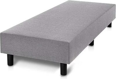 Bed4less Boxspring 90 x 200 cm - Losse Boxspring - Eenpersoons - Grijs