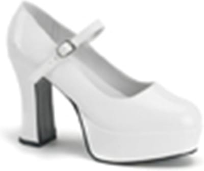 Funtasma - Maryjane50 Hoge hakken - US 6 - 36 Shoes - Wit