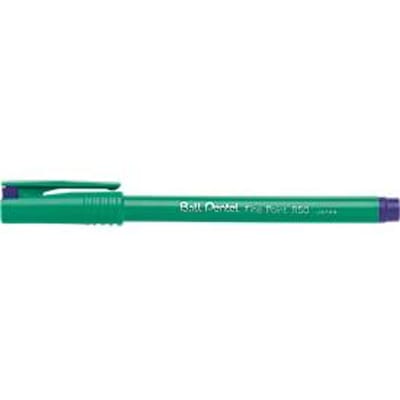 Rollerpen Pentel R50 medium blauw | 12 stuks