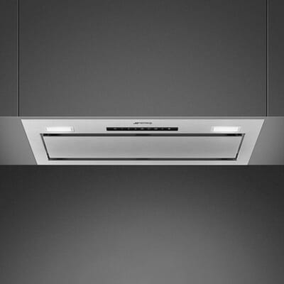 SMEG Inbouwafzuigkap Afzuigkap, Inbouwafzuigkap, Universeel, Roestvrij staal, 60 cm, B