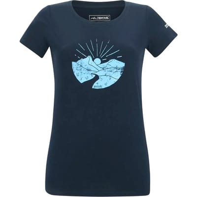 Dames T-shirt met korte mouwen en grafische print