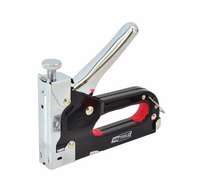 AWTOOLS AW13005 - Handmatige Tapijtsteker - 4-14mm - Zwart Metaal - Ergonomische Handgreep