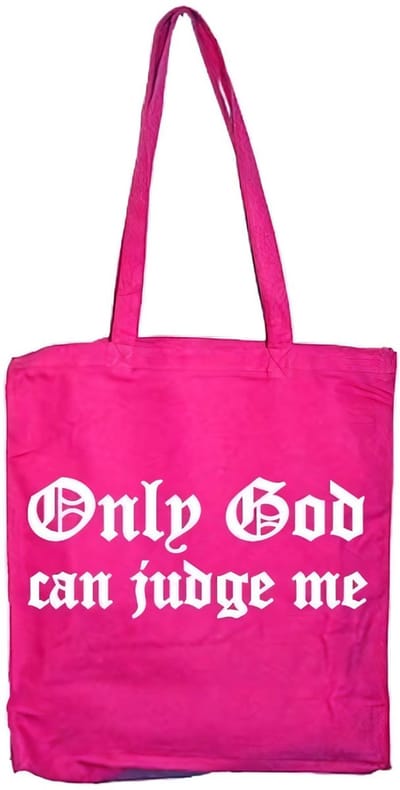 Hybris Only God Can Judge Me-draagtas SH-4-10378-H6-5