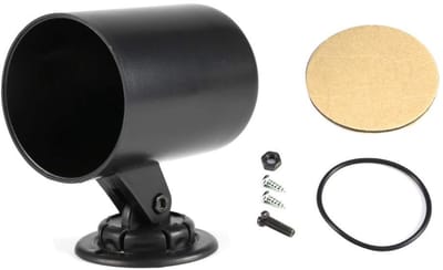 Dailygoods- Montagebecher Universeel - Zwart - Enkel - Swivel - Armaturenpaneel - Beugel - Geschikt voor Auto/LKW - Meterpod