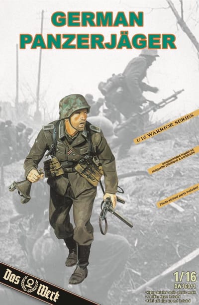 Das Werk Modelbouwpakket Militaire voertuigen - 16011 German Panzerjager-Eastern Front 1944 - Figuur Plastic - 1:16 - Modelbouw