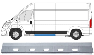 Reparatie dorpel voor Opel Movano 2021-2026 / Links = Rechts