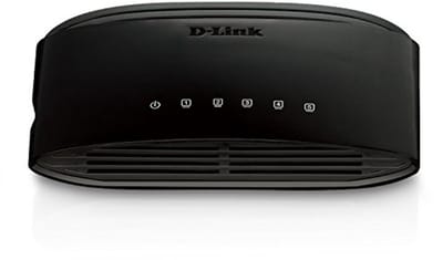 5-Poorts Fast Ethernet Desktop Switch - Onbeheerd, Compact, Geschikt voor SoHo