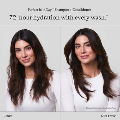 Living Proof Perfect hair Day Shampoo and Conditioner Travel Size Bundle for Hydration, Softness and Shine