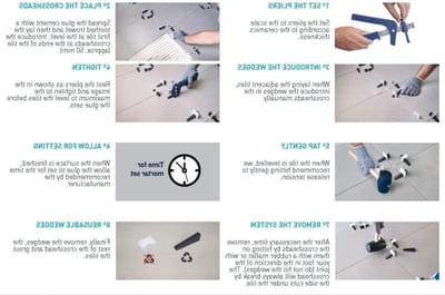 Tegel Nivelleringsclips - Tegelzetters Clips - Perfecte Tegels Leggen - Voor Dikke Tegels - 1 mm - 80 stuks - Grijs
