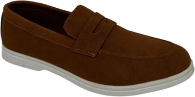 SHK® Loafers Heren - Heren Schoenen - Heren Instappers - Lichtgewicht - Mustard - Maat 41