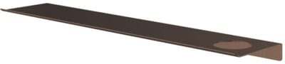 Hotbath &More Shelves - Planchet 60 Cm - Inclusief Bevestigingsrails - Met 1 Uitsparing - Voor Zeepdispenser of Beker - Tuscan Bronze