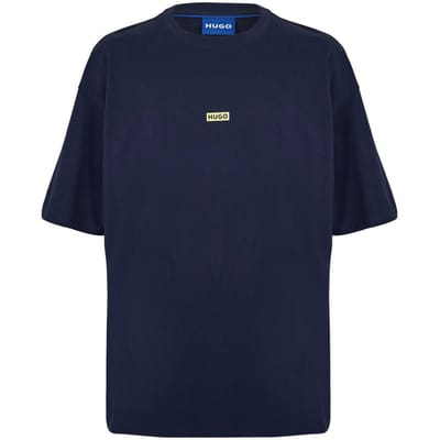 Loose fit T-shirt van puur katoen