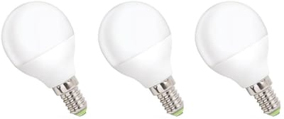 Spectrum LED Kogellamp E14 4W - 230V - 340 Lumen - 4000K Neutraal Wit - Natuurlijk Licht - Energiezuinig - 3 stuks