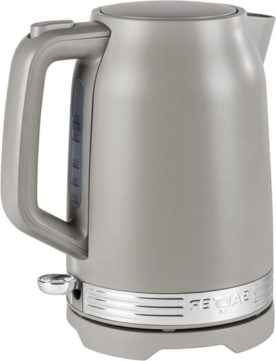 Waterkoker - Mat Taupe - 2200 W Vermogen - 1,7 L Capaciteit - Voor Thuisgebruik