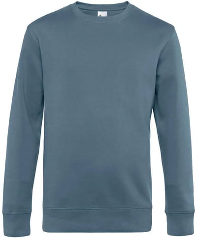 Sweater met ronde hals B&C King