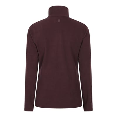Mountain Warehouse Dames/Dames Camber II Fleece Top (Bruin)