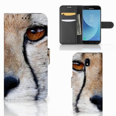 Samsung Galaxy A30 Telefoonhoesje met Pasjes Cheetah