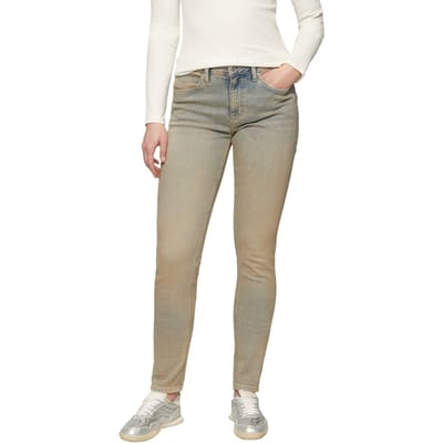 s.Oliver -qs Jeans Blue-denim Size: W38L30 | Skinny Outlet | Dames | Blauw