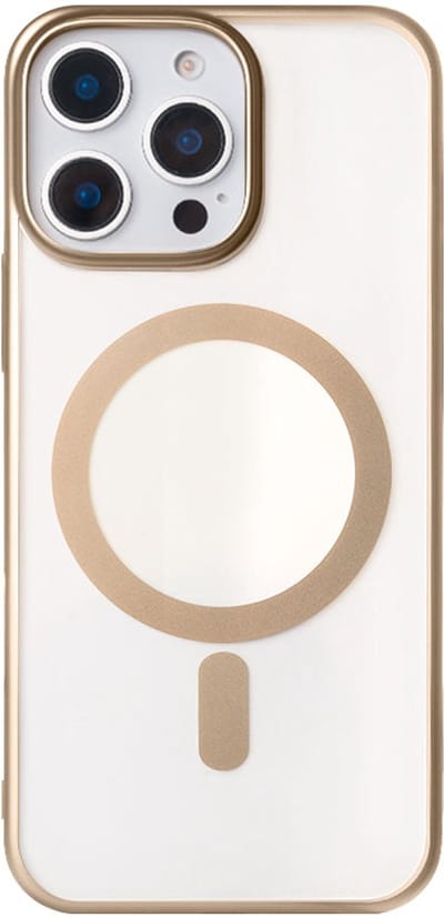 Rixus Instinct Mag Case For iPhone 12, 12 Pro Desert Titanium