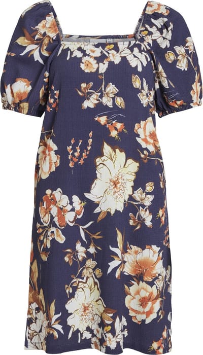 VILA - VISOPA S/S SQUARE NECK DRESS /KA - Dames - Mini jurken