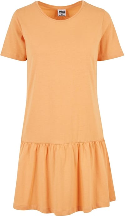 Urban Classics - Valance Tee Korte jurk - XXL - Oranje