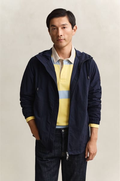Windbreaker met capuchon Gant