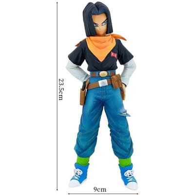 25CM Anime Dragon Ball Android 17 18 Figuur Android 18 PVC Actiefiguren Poppen Verzameling Model Speelgoed voor Kinderen Kerstcadeaus