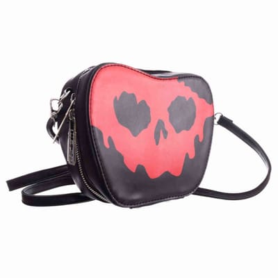 Heartless - Bite Me Schoudertas - Zwart/Rood