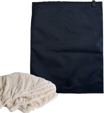 Compressiezakken Kleding - Rolzakken Opbergers - Ruimte Besparen - Handmatig Vacuüm - 40 x 50 cm - Zwart