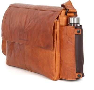 Leren Laptoptas - 15.6 inch - Ronn - Brandy Cognac